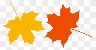 Autumn Ladies And Gentlemen Clip Arts - Maple Leaves Vector Png Transparent Png