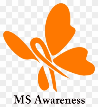 Ms Awareness Stickers By Acorda Therapeutics, Inc - Ms Awareness Clipart