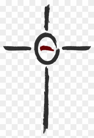 Foe Logo Dark Words - Sword Clipart