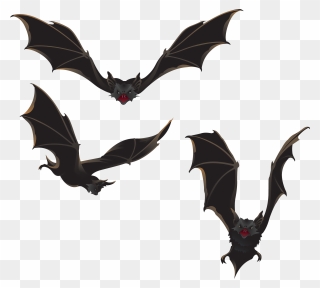 Bat Halloween Clip Art - Bats Clipart Png Transparent Png