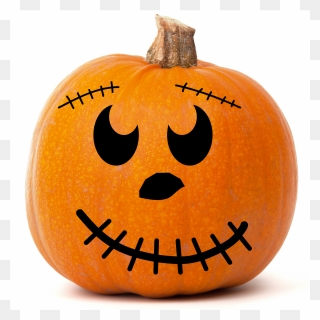 Smiley Pumpkin Face Wall Quotes™ Decal - Pumpkin Smiley Face Clipart