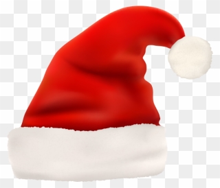 Santa Claus Christmas Hat Bonnet - Santa Claus Hat Png Transparent Clipart