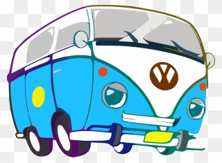 Volkswagen Drawing Microbus, Picture Clipart