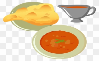 Naan Curry Clipart - インド カレー フリー イラスト - Png Download