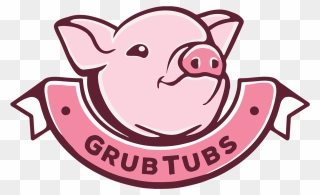 Transparent Trash Clipart - Grub Tub Austin - Png Download