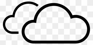 Hulu Icon Lineart - Weather Icon Png Rainy Clipart