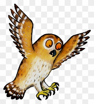 Clipart Gruffalo Owl - Owl From The Gruffalo - Png Download