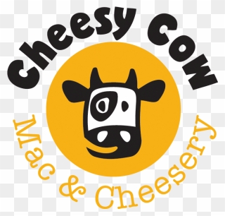 Cheesycow Official Black Small - Cheesy Cow Logo Clipart