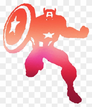 America Wasp Hulk Thor Iron Captain Man Clipart - Illustration - Png Download