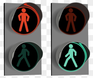 Traffic Light,traffic Sign,sign - Traffic Light For Pedestrians Clipart