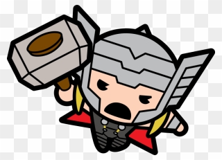 Cute Thor Clip Art - Png Download