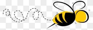 Buzzing Bees - Clipart Best - Transparent Background Bee Clipart - Png Download