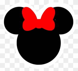 Minnie Mouse Disney Head - Disney Cruise Magnet Templates Free Clipart