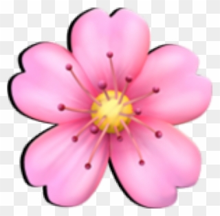 Flor Emojis 💓 - Iphone Flower Emoji Png Clipart