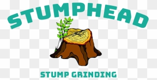 Stump Grinding & Removal - Illustration Clipart
