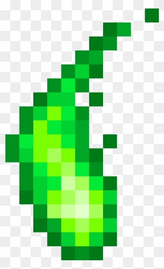 Transparent Green Fireball Png - Minecraft Orange Pixel Art Clipart