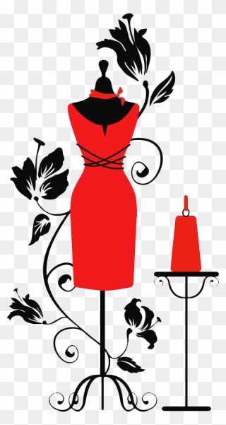 Mannequin Royalty-free Dress Form Clip Art - Dress Clip Art Mannequin - Png Download
