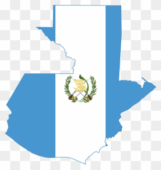Image Result For Guatemala - Guatemala Flag Map Clipart