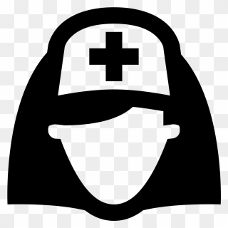 Icone Infirmiere - Nurse Icon Clip Art - Png Download