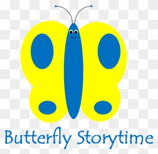 Butterfly Narrating Tales Of - Butterfly Storytime Clipart