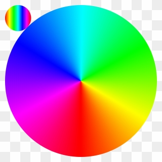Clip Charts Rainbow - Spinning Rainbow Wheel Gif - Png Download