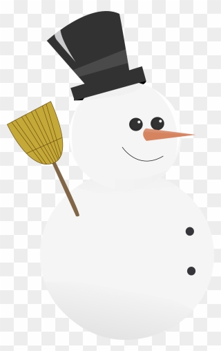 Cute Snowman Clipart - Snowman - Png Download