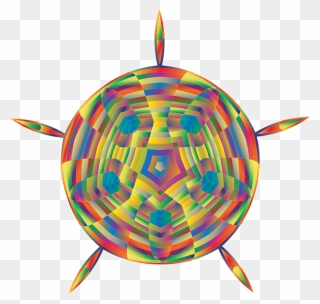 Dimensional Spectrum Mosaic Clipart Icon Png - Clip Art Transparent Png
