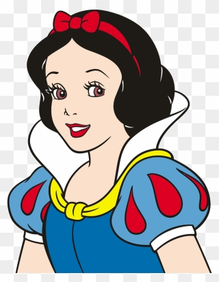 Toddler Clipart Snow White - Snow White Face Drawing - Png Download