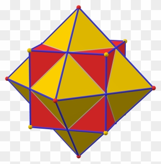 Geometry Clipart Two Dimensional - Dual Polyhedron - Png Download