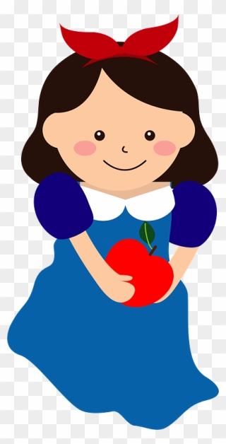 Snow White Clipart - フリー 素材 イラスト 白雪姫 - Png Download