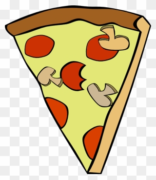 Transparent Triangle Clipart - Transparent Background Pizza Slice Clipart Png Cartoon