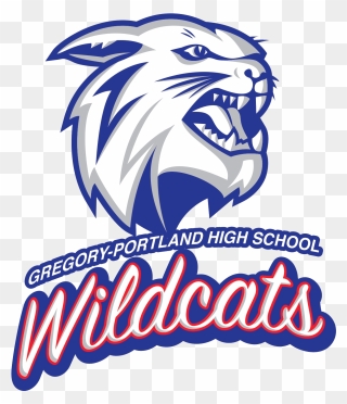 Wildcat Football Clipart Clipart Freeuse Download The - Gregory Portland Wildcats - Png Download