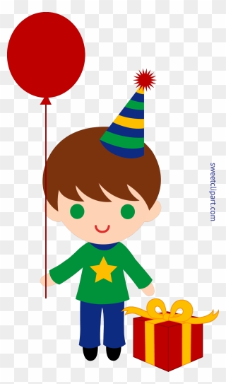 Clipart Birthday Boy - Boy Birthday Clip Art - Png Download