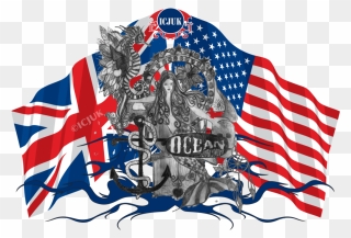 Transparent Distressed American Flag Clipart - Rule Britannia - Png Download