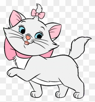 Library Of Disney Cat Clip Art Royalty Free Png Files - Kitten Coloring Pages Transparent Png