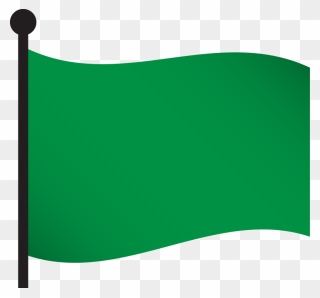 Green Flag - Green Flag Clipart - Png Download