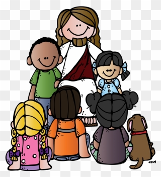 Jesus Loves Children Clipart - Png Download