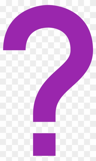 Question Mark Quotation Mark Full Stop Computer Icons Purple Question Mark Png Clipart 5394104 Pinclipart
