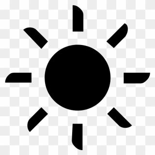 Oojs Ui Icon Sun-ltr - Weather Forecast Clipart Png Transparent Png