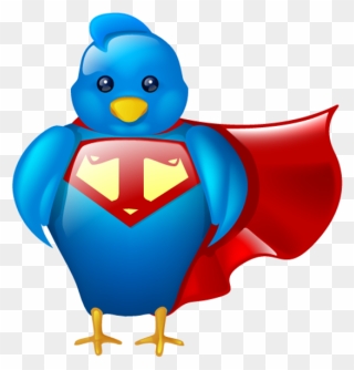 Twitter Clipart Jpg Download Super Twitter - Super Bird Clip Art - Png Download