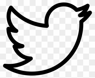 Twitter Icon Png - Twitter Icon Outline Png Clipart
