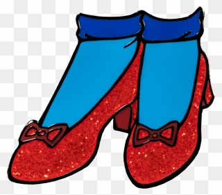 Wizard Of Oz Ruby Slippers Clipart - Png Download