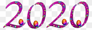 2020 Number Png Transparent Background Clipart