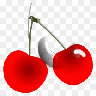 Two Red Cherries Png Icons - Cherry Clipart