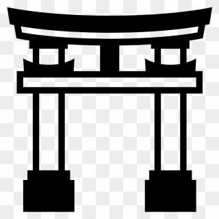 Shinto Shrine Emoji Clipart - Icon - Png Download