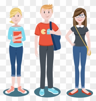 Career Guidance In Chandigarh After Graduation - High School Student Clip Art - Png Download