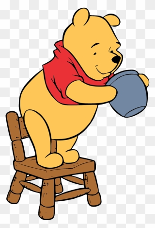 Transparent Honey Pot Clipart - Clipart Winnie The Pooh - Png Download