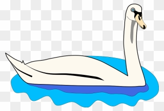 Swan Clipart - Clipart Of A Swan - Png Download