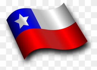 Chile Clip Art - Bandera De Chile Animada - Png Download