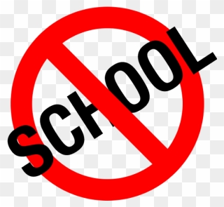 No School St - Sign Clipart